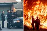 How furious LA residents chased down 'arsonist' and restrained him with cable ties