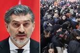 'Illegitimate' Pro-Footballer becomes President of Georgia as thousands protest