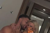 Kerry Katona strips naked and poses in the mirror in steamy snap with boyfriend Paolo