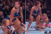 UFC star slammed as 'disrespectful' as she submits opponent and then twerks