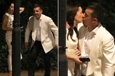 Gary Neville snogs wife and dances looking worse for wear after Beckham's birthday bash