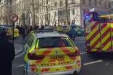 Van ploughs into pedestrians in central London as emergency services rush to scene