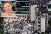 Miami building collapse victim's 'death curdling scream' before phone cut dead