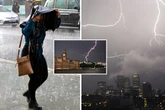Life threatening thunderstorms tp cause chaos with warnings of watery 'hidden menace'