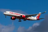 Air India flight catches fire after landing as horrified passengers disembark