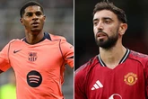 Bruno Fernandes' reaction to Marcus Rashford's wondergoal speaks volumes about Man Utd exit