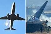 Horror moment 'bird strike' caught on camera sparking catastrophic fireball that killed all but 2