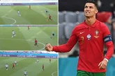 Cristiano Ronaldo, 36, produces superhuman sprint length of pitch to score Portugal goal