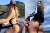 Sydney Sweeney bends over in swimsuit on boat for another 'thirst trap' snap