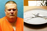 Death Row triple murderer's final meal as he dines on steak before execution