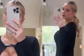 Helen Flanagan exposes lace bra in daring catsuit while filming Celebs Go Dating
