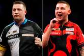 Darts ace Nathan Aspinall says Premier League rival 'wears full football kits at 34'