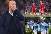 Arne Slot's shocking decision as hapless Liverpool drop more points against Man City