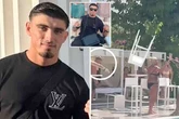 Pro footballer breaks silence after knocking out woman with chair in Ibiza pool brawl