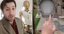 Bar Wars! Sci-fi superfan builds amazing Star Wars-themed bar in garden complete with droid bartender