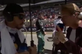 Martin Brundle misses grid walk as fans fume at awkward Nico Rosberg and Lewis Hamilton moment