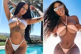 Fashion Nova model wows fans in extreme boob-baring 'tiny-kini' trend