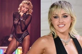 Miley Cyrus shows off mullet and killer figure in sheer leotard for Pride month