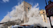Rome tower collapse miracle as trapped worker pulled from rubble after HOURS