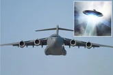'Disappearing bright green' UFO spotted by passenger and military jets in Canada