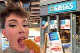 Viral American goes to Greggs for the first time to try three British staples