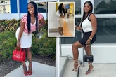 Parents fume at curvy 'Teacher Bae' who struts around school in skin-tight clothes