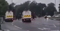 LiveNorthern Ireland riots LIVE: Fires burn in Portadown as rocks thrown at police