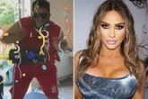 Katie Price shares heartwarming video of son Harvey cheering for the England team