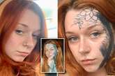 Woman who impulsively got face tattoo told she ''ruined her face' but 'regrets nothing'