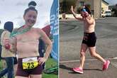 First woman to run the London Marathon topless gears up to strip off again