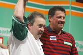 World Matchplay darts champ had to give half of £10k prize to his biggest rival