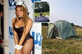 British Playboy model says it's 'so hard' after ending up homeless living in tent
