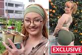 Green-fingered model claims gardening in the buff helps her maintain eye-popping figure