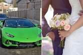 Groom caught speeding on wedding day – in uninsured £200,000 lime green Lamborghini