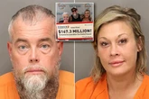 Couple bag £125m lottery prize - but they're jailed days later for kicking a cop