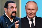 Russia loving Steven Seagal 'balloons to 320lbs' in latest propaganda appearance