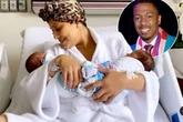 Mariah Carey's ex Nick Cannon welcomes twins as girlfriend gives birth