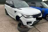 Man's Range Rover 'written off' after airport meet and greet 'kerbed wheel'