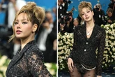 Blackpink's Lisa confuses Met Gala fans as she wears 'Rosa Parks on her panties'