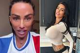 Katie Price unveils huge new lips after getting even more filler pumped in