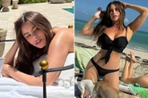 Sofia Vergara, 52, wears nothing but tiny thong as she sunbathes topless by pool