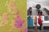 UK weather maps show 34C heat bomb throughout the weekend, but reprieve on the way