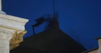 opinionANDY LINES: 'There were gasps all around me as black smoke rose above the Sistine Chapel'