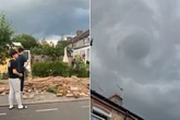 Terrifying 'tornado' destroys London properties as police confirm lightning strike