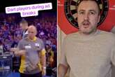 Darts star explains what players do when leaving World Championship stage