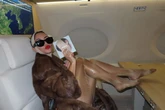 Kim Kardashian bares all on private jet in daring 'Bianca Censori' moment