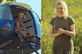 Holly Willoughby straps on army gear in first look at upcoming Netflix show