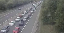 LiveM11 traffic LIVE: Motorway shut as car fire causes delays near Stansted Airport