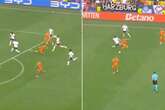 Declan Rice 'out muscled by kid' as Arsenal ace slips for Netherlands goal vs England