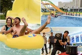 Kim Jong Un's North Korean dystopian water park as locals appear 'forced to have fun'